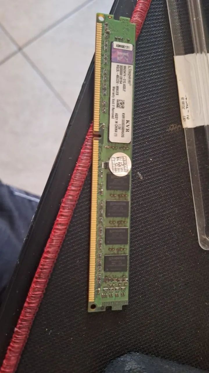 Memória ram DDR3  2X2GB - Foto 2