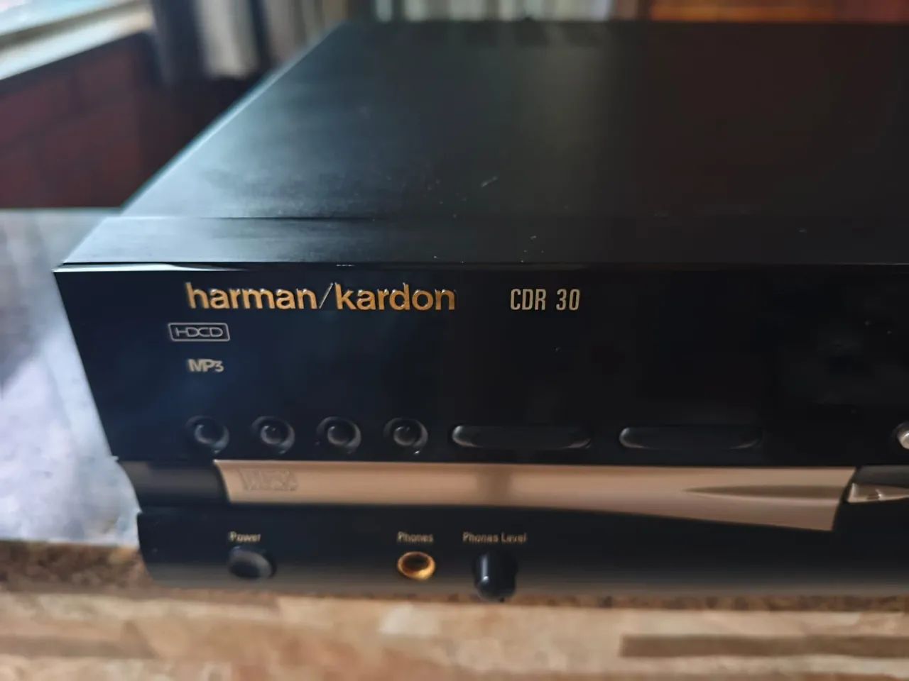 REPRODUTOR E GRAVADOR D3 CS HARMAN KARDON CDR 30 - Foto 4