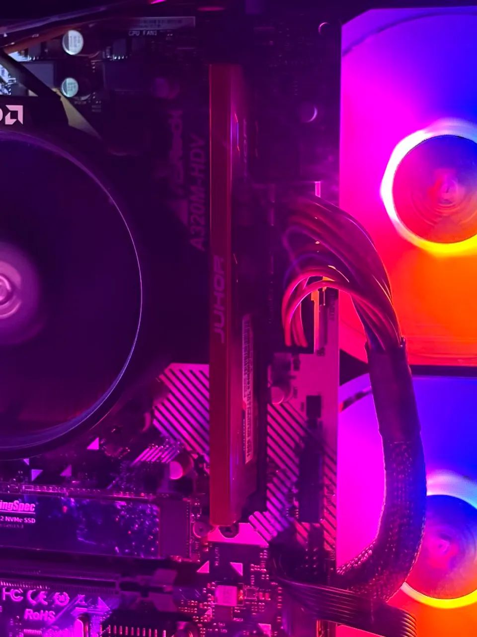 PC GAMER RYZEN 5 5600G + RX 5500 XT 8Gb  - Foto 3