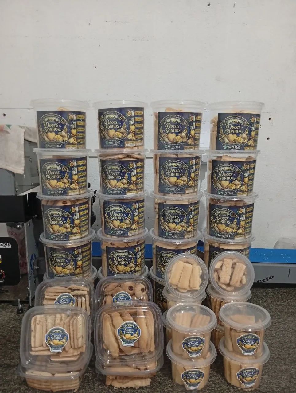 Biscoitos Amanteigados(Doces Sonhos)