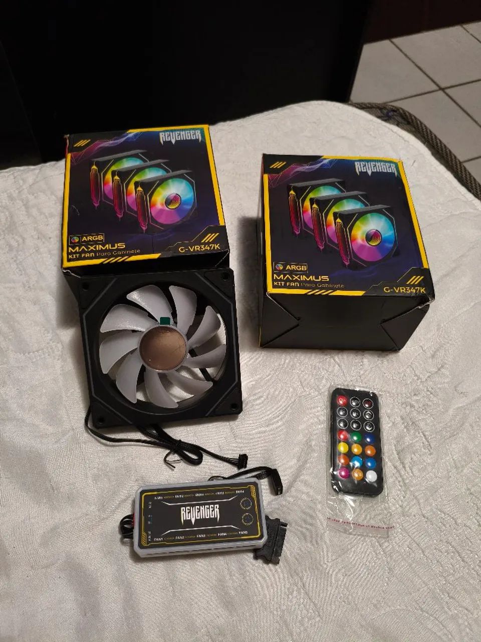 FANS 120mm ARGB REVENGES 1 kit  - Foto 2