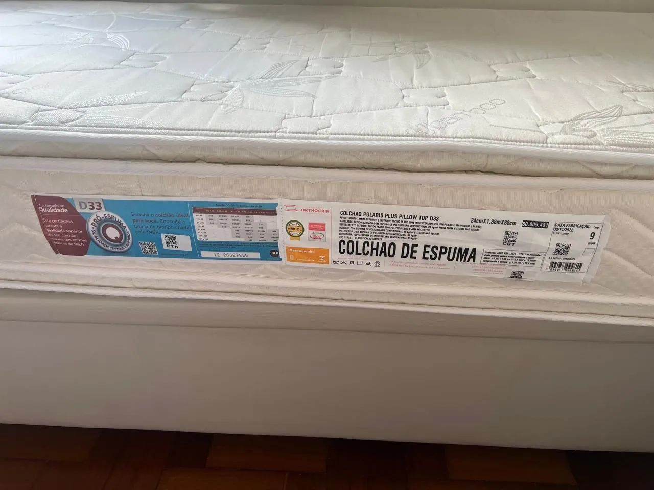 VENDO CAMA BOX (BAÚ) SOLTEIRO EXTREMAMENTE NOVA - Foto 2