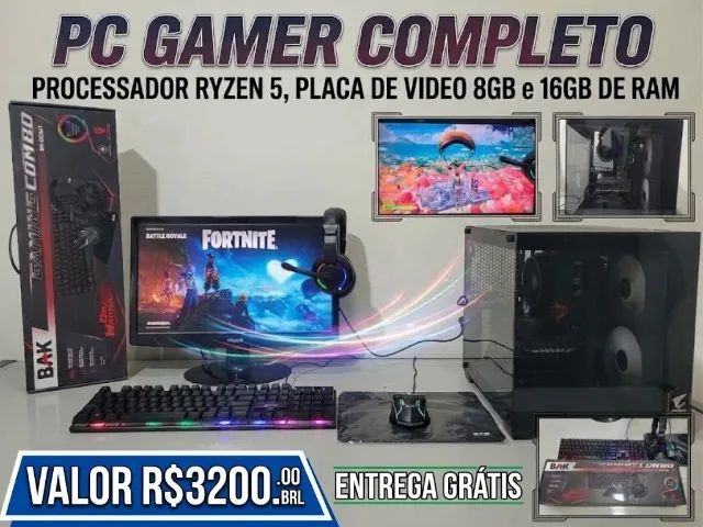 DESKTOPS E NOTEBOOKS DISPONÍVEIS!