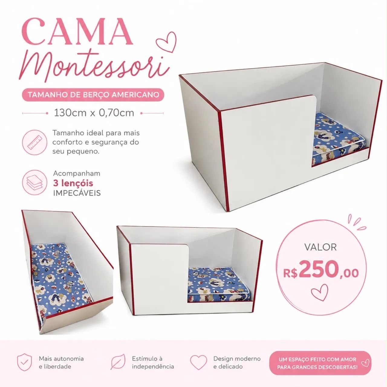 Cama montessorie 