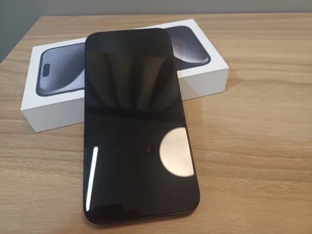 iPhone 15 Pro Max 256 GB Titânio Azul e-SIM - Foto 2