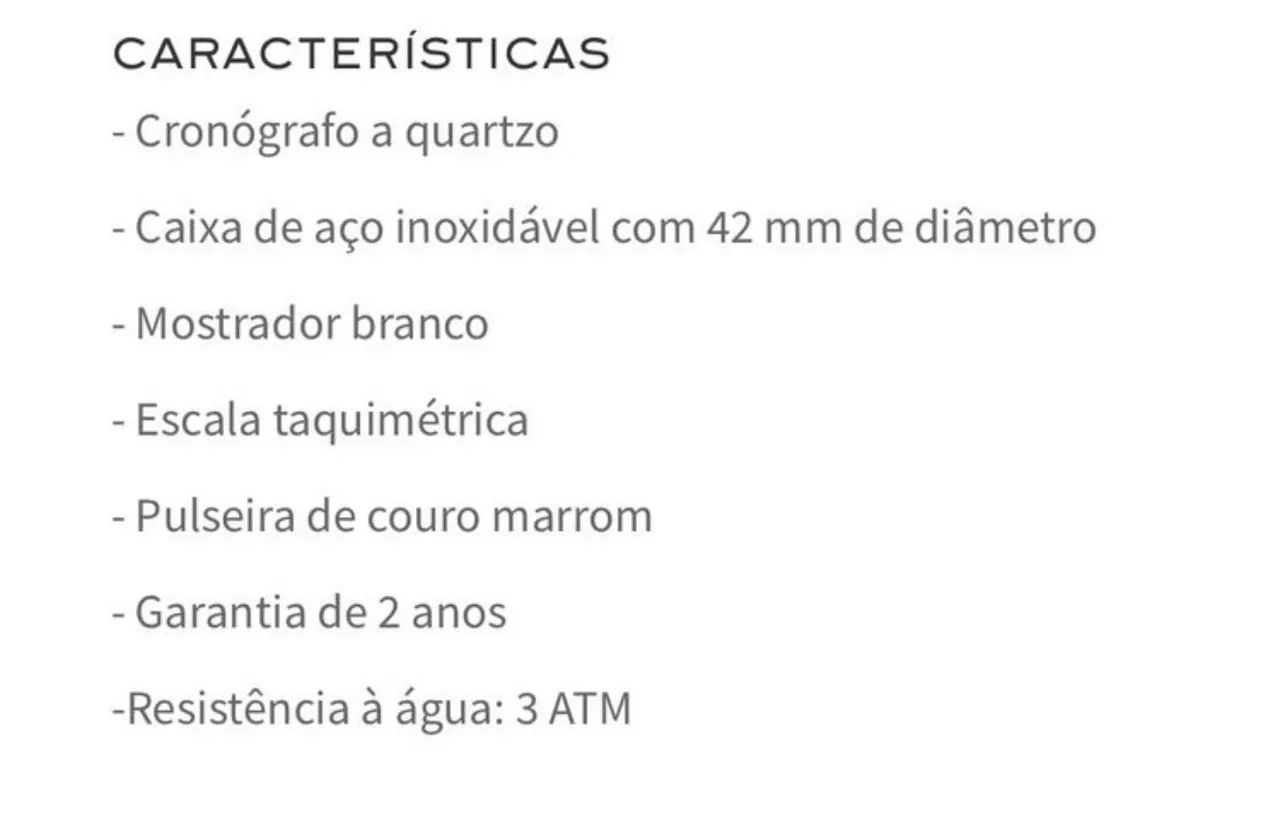 relógio hstern cronógrafo driving - Foto 4
