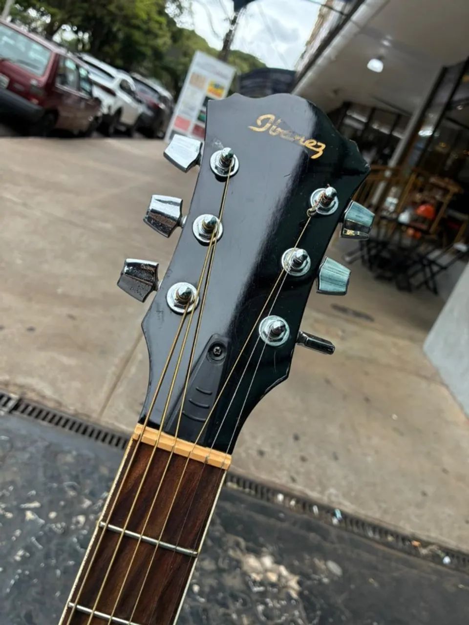 Violão Ibanez Jumbo Elétrico  - Foto 2