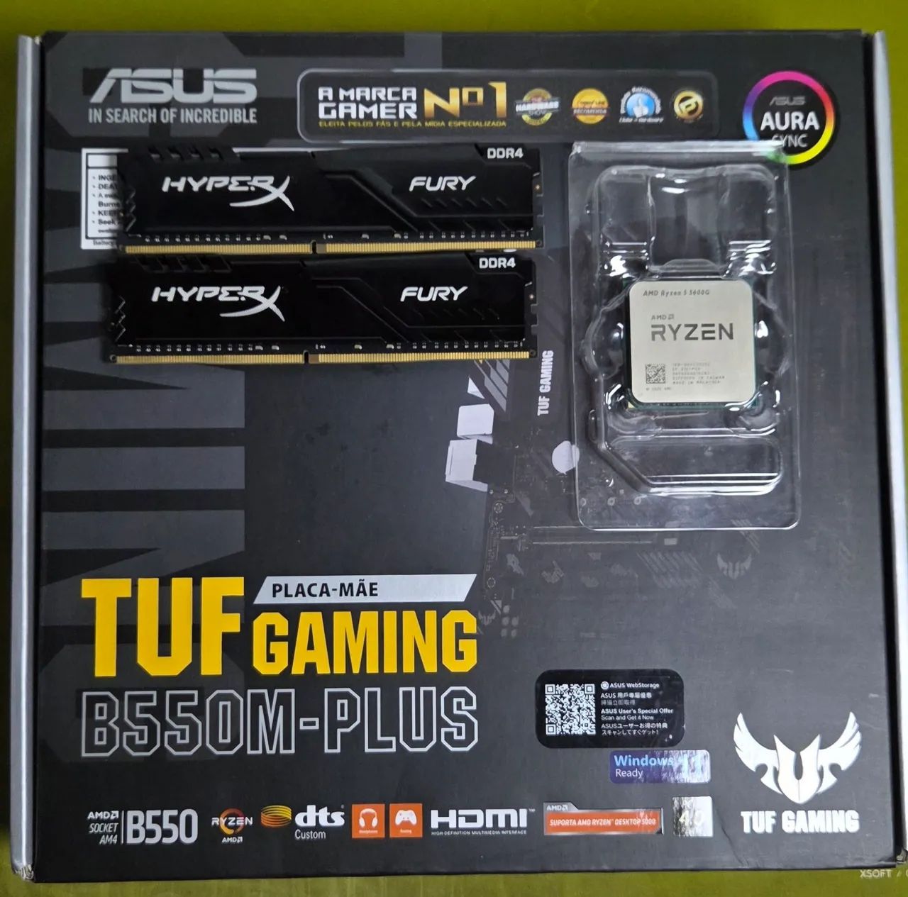 KIT AMD RYZEN AM4