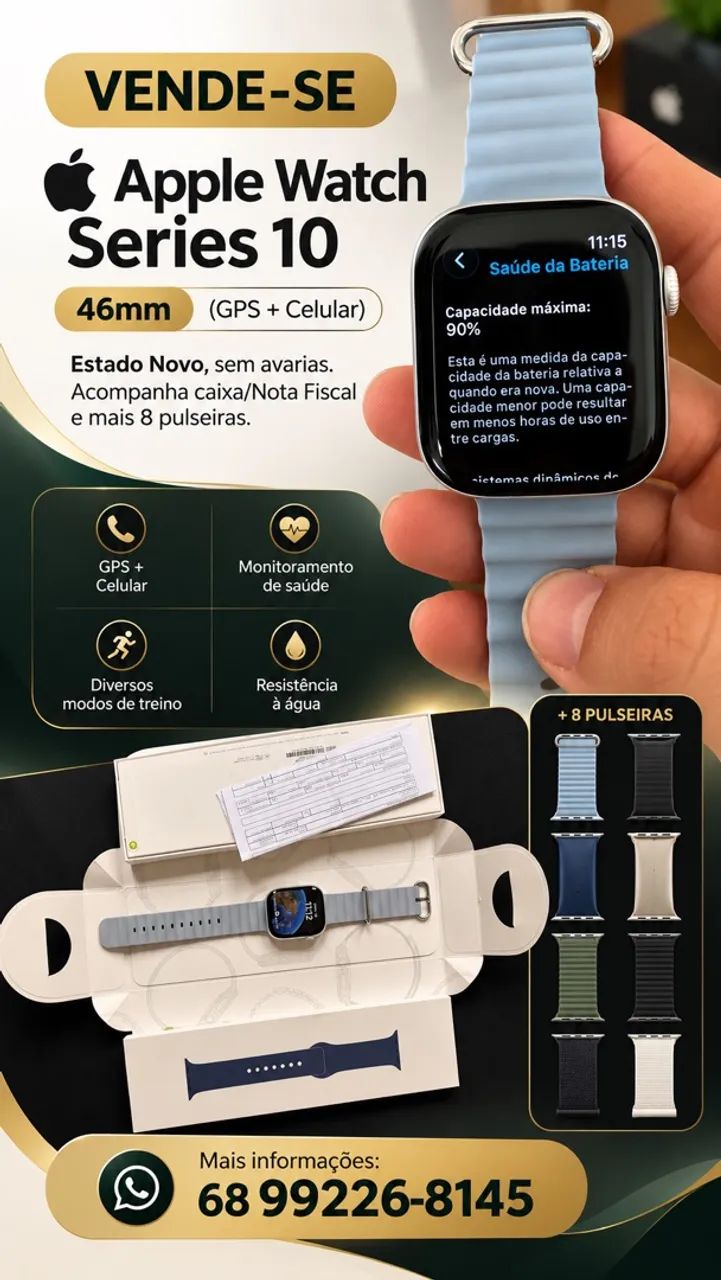 Apple Watch Series 10 - 46mm (GPS+Celular)