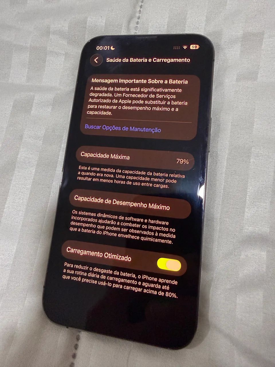iPhone 13 Pro 256 Hb cinza espacial 