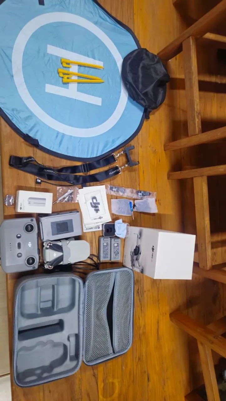 Drone dji mini 4k combo 2 baterias todos acessorios - Foto 3