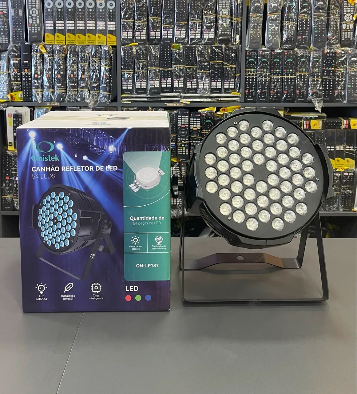 CANHÃO DE LED COM 54 LEDS ? - Foto 2