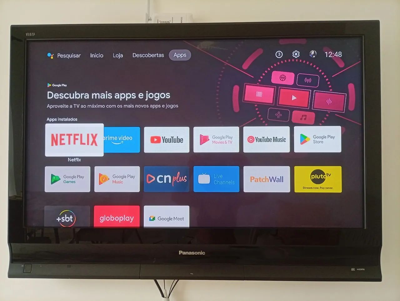 Tv Panasonic Plasma 42 Polegadas (Usado)