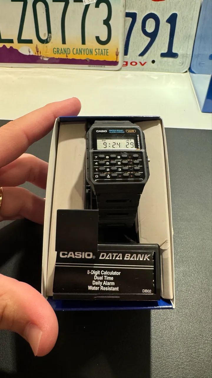 Relogio Casio Calculadora Retro - Foto 4