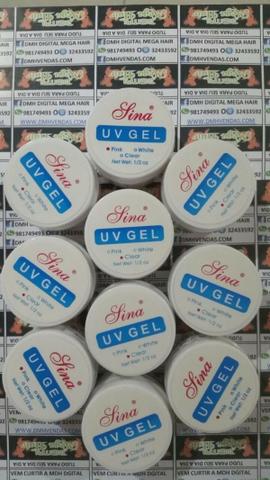 Gel UV original lina fibra de vidro po de porcelana otima qualidade