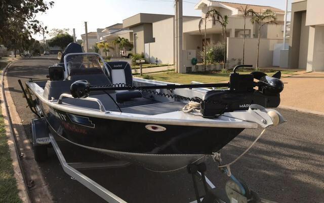 Lancha marajo 17 machine 2012 motor yamaha 90hp 4 tempo - Foto 3