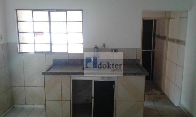 Casa com 1 dormitório para alugar, 40 m² por r$ 800/mês - jardim tiro ao pombo - são paulo