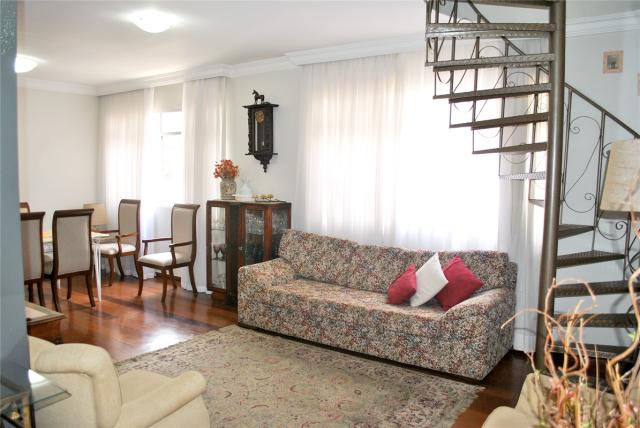 Cobertura à venda, 3 quartos, 2 vagas, buritis - belo horizonte/mg