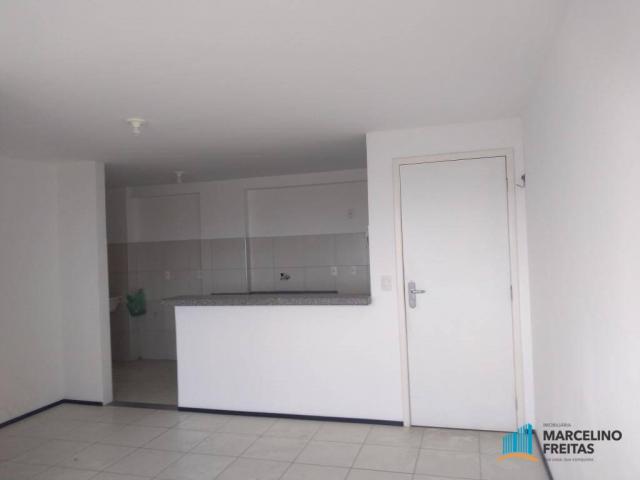 Apartamento com 2 dormitórios para alugar, 52 m² por r$ 1.109/mês - álvaro weyne - fortale - Foto 11
