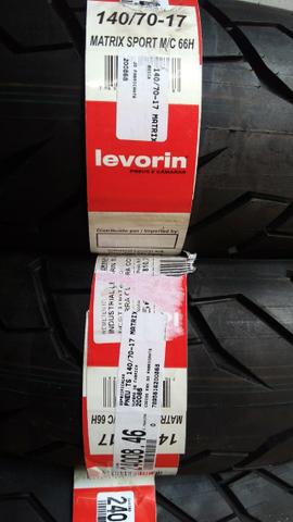 Pneu Levorin original 140/70-17 p, Fazer 250, Twister , CB's 500 300 - Foto 6