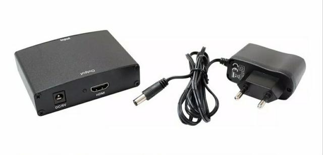 Cabo Conversor De Vga Para Hdmi - Entrada Áudio P2 Ou Rca - Foto 4