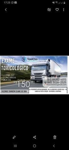 Exame Toxicológico VG
