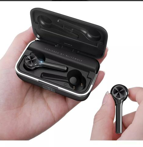 Blitzwolf BW FYE6 - Fone sem fio Bluetooth 5.0 - Completíssimo! - Foto 4