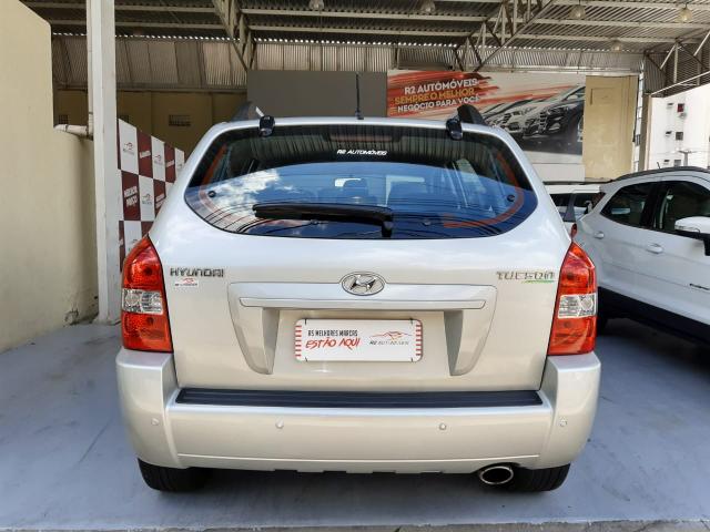 Hyndai 2014 Tucson Gl 2.0 Flex mecânico completo prata couro impecável - Foto 5