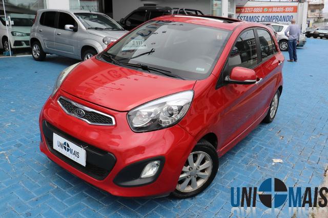 Picanto Ex 1.0 2013 Completo Top Teto Solar Impecavel Baixa Kilometragem Apenas 29.900 Ljc - Foto 3