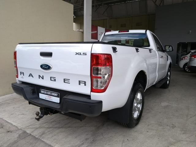Ford 2014 ranger xls 2.5 Flex cabine simples branca completa impecável confira - Foto 10