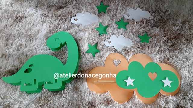 Luminarias de parede com prateleira - Foto 2