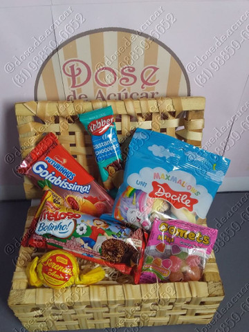 Cestas de chocolate e guloseimas - Foto 3