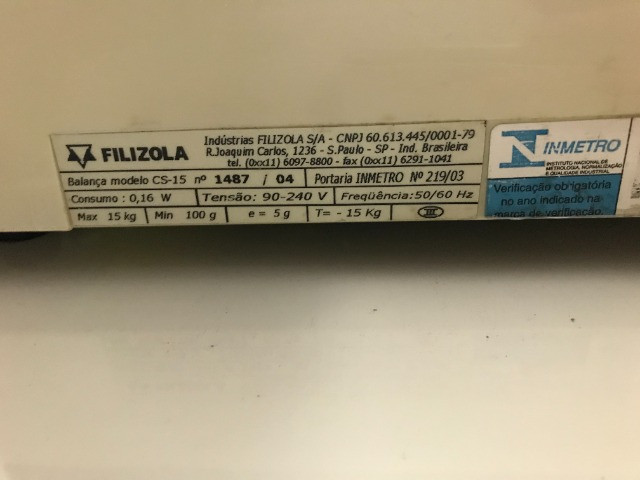 Balança Filizola 15 Kg CS-15 - Foto 3