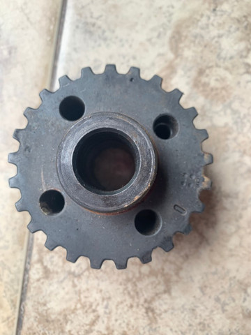 Polia virabrequim fiat ducato multijet 2,3 euro 3 original - Foto 2