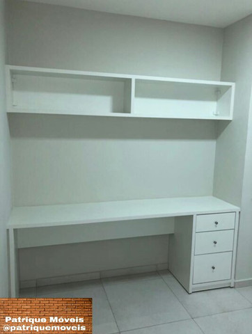 Conjunto: Escrivaninha (L 1.80 M) + Nicho (L 1.80 M)