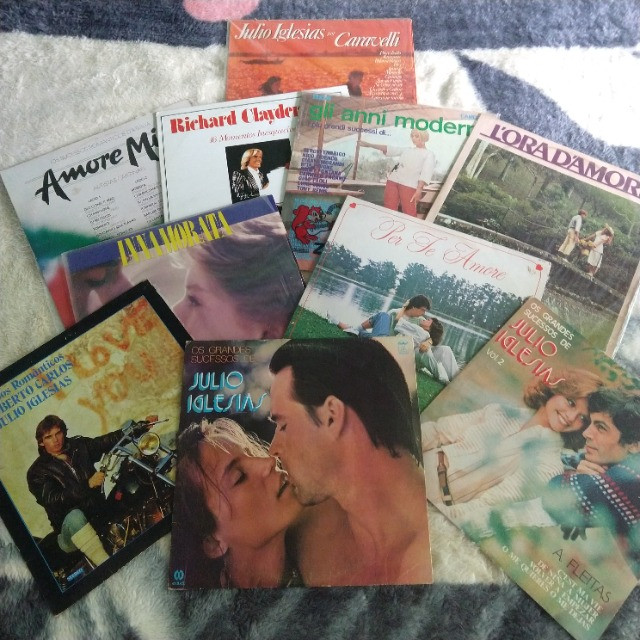 Discos de vinil Italianos + diversos