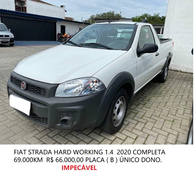 FIAT STRADA HARD WORKING 2020