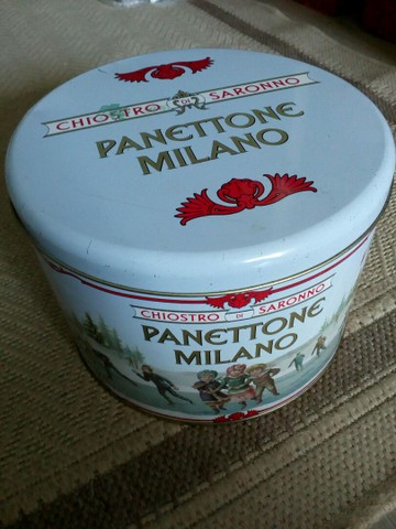 Lata de Panetone Italiano Antiga