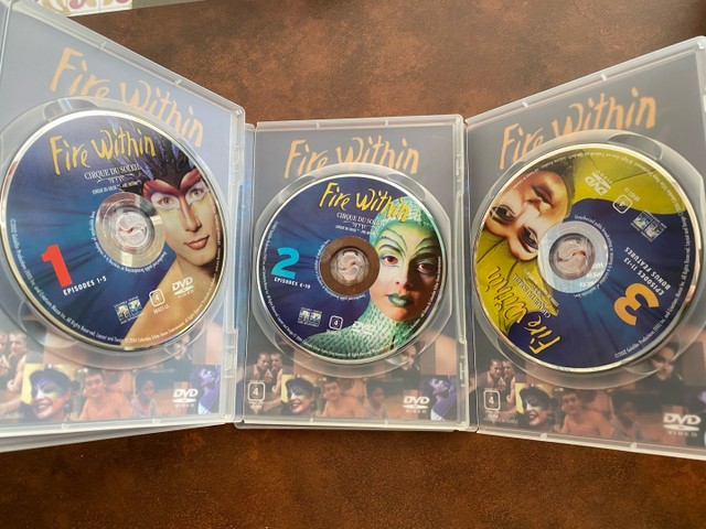 DVD - Cirque Du Soleil - Original - Fire Within  - Foto 4