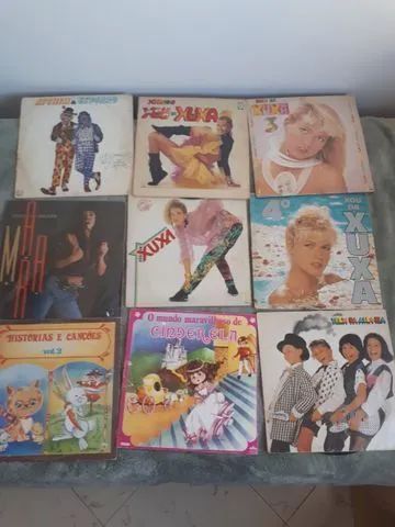 Lps Disco vinil - Xuxa, Roberto Carlos, Leandro e Leonardo, Novelas etc - Foto 2
