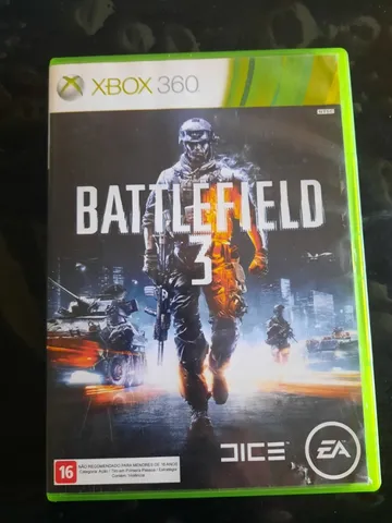 Jogo De Tiro Battlefield 3 Xbox 360 Original Mídia Física