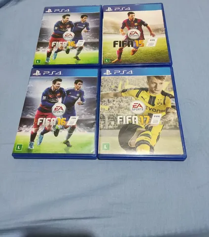 Kit com Jogos Fifa para Ps4  Jogo de Videogame Ps4 Usado 93990367