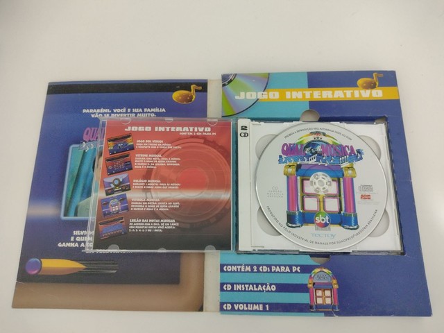 CD de Jogo Interativo Qual é a música - Anos 2000 - CDs, DVDs etc - Todos  os Santos, Rio de Janeiro 1073216867