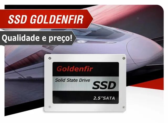 SSD Goldenfir: 480/512 GB computador notebook lacrado e garantia