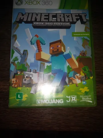 Jogo Infantil Minecraft Xbox 360 Seminovo 100% Português