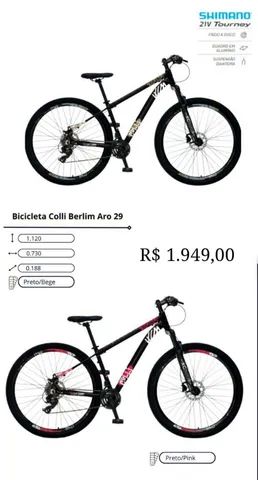 BICICLETA COLLI BERLIM ARO 29 Ciclismo Ceil ndia Norte