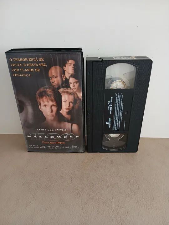 Fita Vhs Halloween H20 - 20 Anos Depois - Dublado