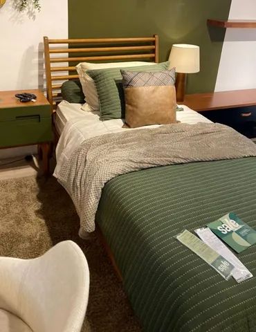 Cama de solteiro Mirage Tok&Stok 