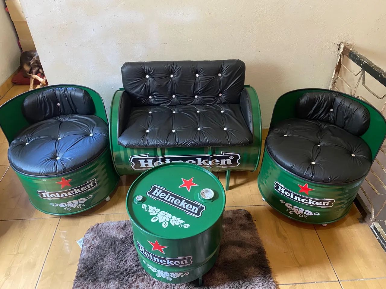 Conjunto poltronas de Tonel  - Foto 2
