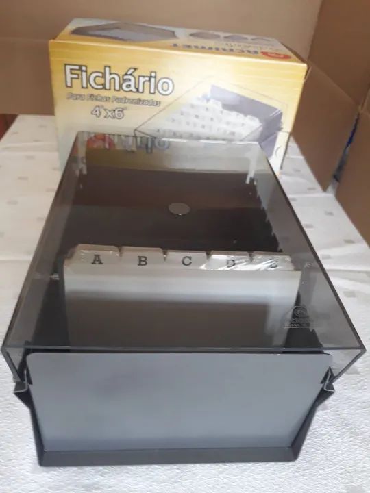 Arquivo para fichas ,fotos ,cédulas etc. Marca Acrimet  - Foto 4